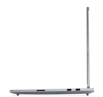 The right side of the laptop houses a USB-A port, two Thunderbolt 4 (USB-C) ports, a headphone jack, and HDMI port. (Image source: Lenovo)
