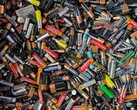 Shenhuo New Materials achieves mass production of ultra-thin 8-micron battery foil. Pictured: A pile of used consumer batteries. (Image source: John Cameron, Unsplash)