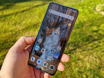 The Xiaomi Redmi Note 14 Pro+ 5G in the sun