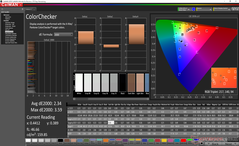 ColorChecker before calibration