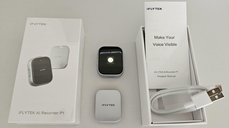 The package doesn't contain much, but it includes everything you need to get it up and running.