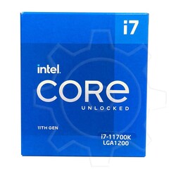 The Intel Core i7-11700K has been put up for sale on a German e-commerce website