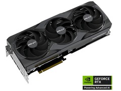 Artistic render of PNY RTX 5080 OC Triple Fan GPU. (Image source: PNY)