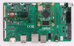 The Radxa CM3 attached to its IO Board. (Image source: Radxa)