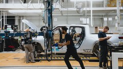 Rivian has officially started ramping production of the dual-motor R1T electric pickup truck in preparation for June deliveries. (Image source: Rivian on Twitter)
