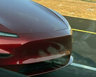 Tesla Model Y Standard render in red color. (Image source: Moose/X)