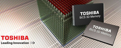 Toshiba showed off some of its storage advancements at CES. (Source: Overclock 3D)