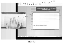 Microsoft&#039;s method for allowing touch input emulation on a non-touch display (Source: Patent Scope).