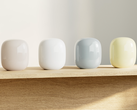 The Google Nest Wifi Pro comes in four colours. (Image source: Google)