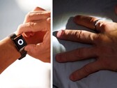 Alloop Trio can be worn either on the finger or on the wrist.
