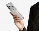 The refreshed 10,000mAh Air+ power bank costs around $59 in China. Pictured: a promo picture showing the power bank attached to an iPhone.