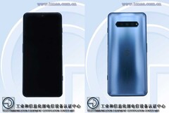 The next Black Shark has a rather understated design for a gaming smartphone. (Image source: TENAA)