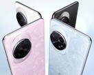 The Huawei Nova 14 Pro comes in feather sand black, frost white, ice blue, and ice crystal powder colorways (Image source: Huawei)