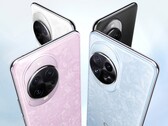 The Huawei Nova 14 Pro comes in feather sand black, frost white, ice blue, and ice crystal powder colorways (Image source: Huawei)