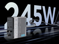 The Legion C245 laptop charger costs around $50 in China. Pictured: the charging accessory. (Image source: Lenovo - edited)