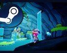 Mika and the Witch's Mountain left Early Access on January 22 and is number 1 in the "New and Trending" section of the Steam charts. (Image source: Steam)