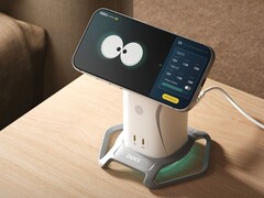 Owners can monitor charging status of the Pisen iDock charging station while interacting with the AI companion in-app. (Image source: Pisen)