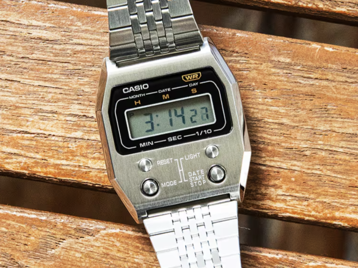 The Casio Vintage A1100D-1 - a reissue of the 52QS-14B from the 1970s. (Image source: Casio)