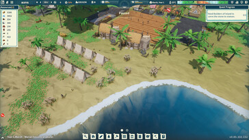 Pictured: A gameplay screenshot from Settlement Survival.