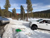 Ford F-150 gets Cybertruck help (image: Cars9to5/YT)