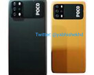 The POCO M4 5G from the back. (Image source: @yabhishekhd)