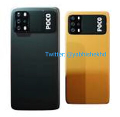 The POCO M4 5G from the back. (Image source: @yabhishekhd)