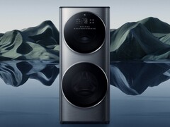The Xiaomi Mijia Partition Washing and Drying machine can wash loads up to 15 kg (~33 lbs) across two drums. (Image source: Xiaomi)