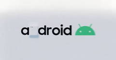 The Android logo takes on Galaxy Unpacked branding for some reason. (Source: Twitter)