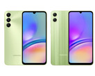 The Galaxy A05s and Galaxy A05, from left to right. (Image source: Samsung)