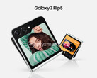 The Galaxy Z Flip5 will have a more useful cover display than earlier models. (Image source: MySmartPrice)
