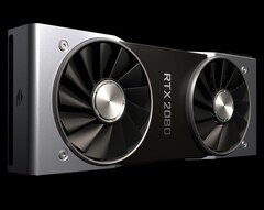 The Founders' Edition of the new RTX 2000-series comes with a dual-fan design. (Source: Nvidia)