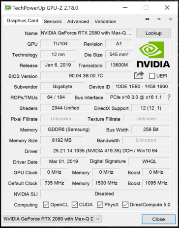 Gigabyte Aero 15-Y9