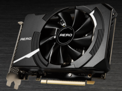 The MSI GeForce RTX 3060Ti Aero ITX. (Image: MSI)