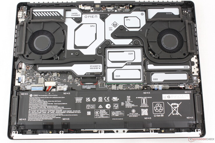 Omen Max 16 2025 internals