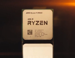 The AMD Ryzen 9 5900X is now official and promises 26% faster gaming performance compared to the Ryzen 9 3900XT. (Image Source: AMD livestream). 
