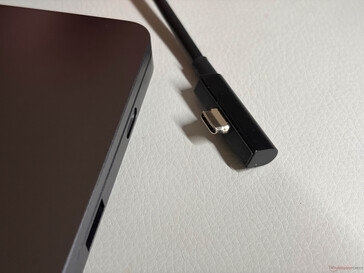 Magnetic USB-C charging port