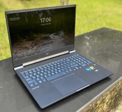 Nvidia&#039;s GeForce RTX 5060 and RTX 5050 GPUs will power a future HP Victus 16 gaming laptop pictured here (image source: Notebookcheck)
