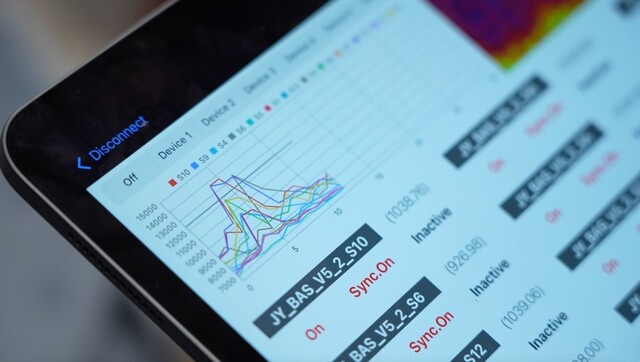 NWU sensor data wirelessly transmitted remote patient monitoring. (Source: Northwestern University)