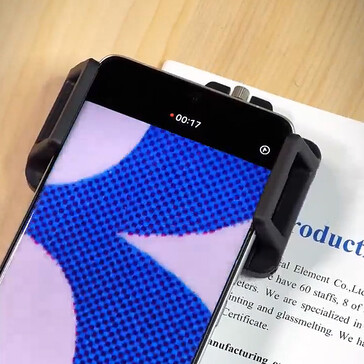 The Asanuma APL-MS200 smartphone microscope requires no app for immediate use. (Image source: Asanuma)