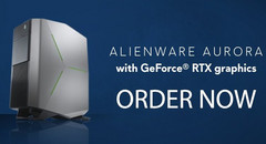 Alienware Aurora desktop with RTX 2080 graphics (Source: Frank Azor)