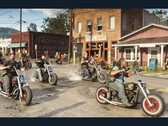 This GTA 6 screenshot shows two buildings that appear to be modeled after real structures in Gay, Georgia.