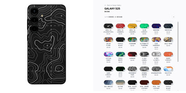 Galaxy S25 Dbrand skins (Image source: Dbrand)
