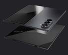 The difference in size between the Galaxy Z Fold6 and Galaxy Z Fold7 should be instantly noticeable. (Image source: OnLeaks & Android Headlines)