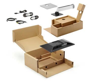 The new E series comes in 100% recyclable packaging. (Source: HP)