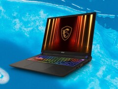 The MSI Vector 16 HX AI weighs 2.6 kg (5.7 lbs.).