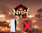 Nioh 3 logo shown above PS5 and Xbox consoles