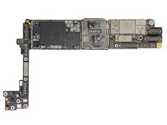 Apple iPhone 8 logic board. (Source: iFixit)