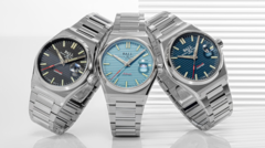 The Roadmaster Perseverer comes in ice blue, navy blue, and black dial color options (Image source: Ball Watch Company)