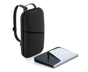 A sleek sling carry case is included, which protects the joystick lever (Image source: Sony)