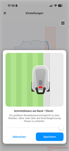 Overhang can be freely selected